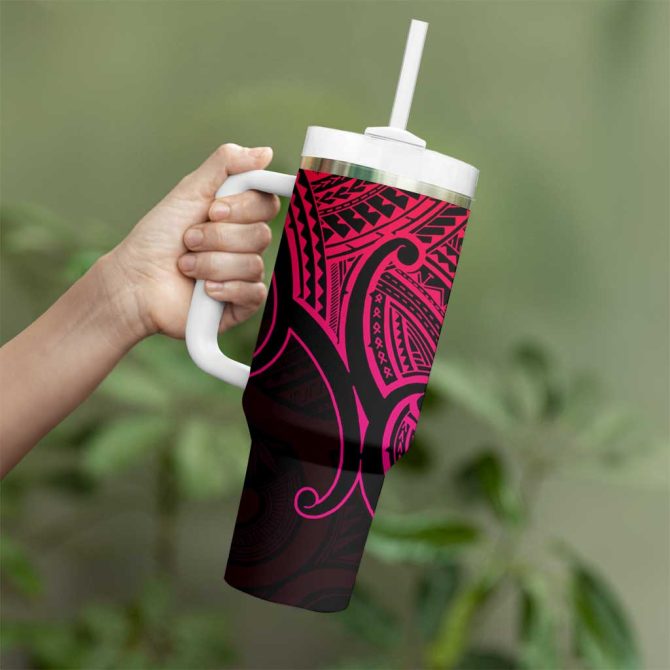 Aotearoa Papua Shell Custom Stanley Quencher 40Oz Stainless Steel Tumbler - Image 3