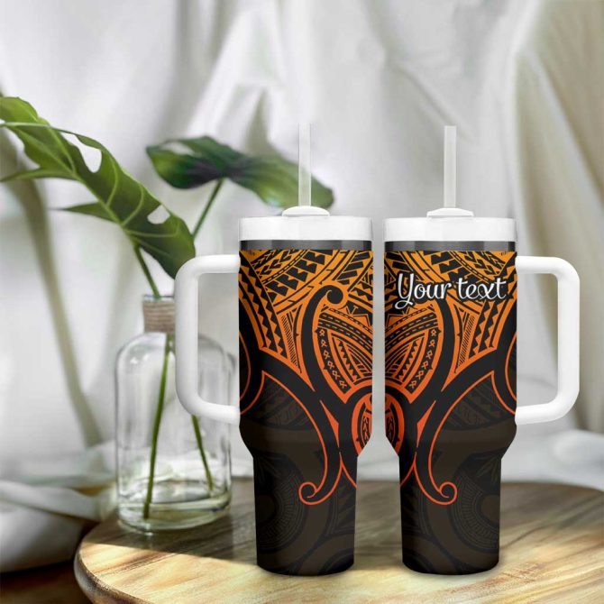 Aotearoa Papua Shell Custom Stanley Quencher 40Oz Stainless Steel Tumbler - Image 9