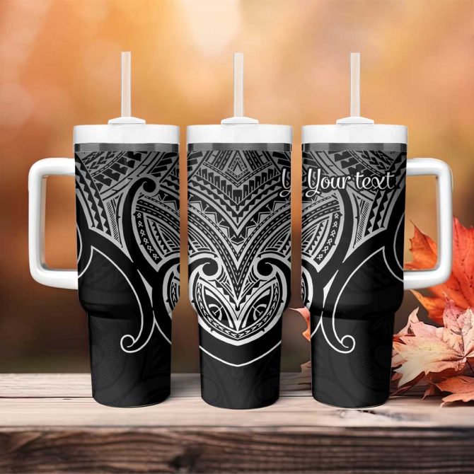Aotearoa Papua Shell Custom Stanley Quencher 40Oz Stainless Steel Tumbler - Image 4