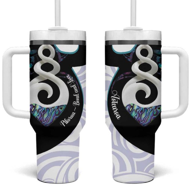 Aotearoa Pikorua Bond And Love Custom Stanley Quencher 40Oz Stainless Steel Tumbler With Handle