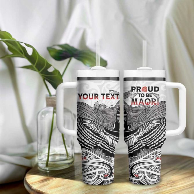 Aotearoa Proud To Be Maori Custom Stanley Quencher 40Oz Stainless Steel Tumbler With Handle - Image 9
