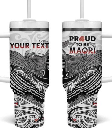 Aotearoa Proud To Be Maori Custom Stanley Quencher 40Oz Stainless Steel Tumbler With Handle
