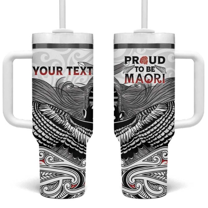Aotearoa Proud To Be Maori Custom Stanley Quencher 40Oz Stainless Steel Tumbler With Handle
