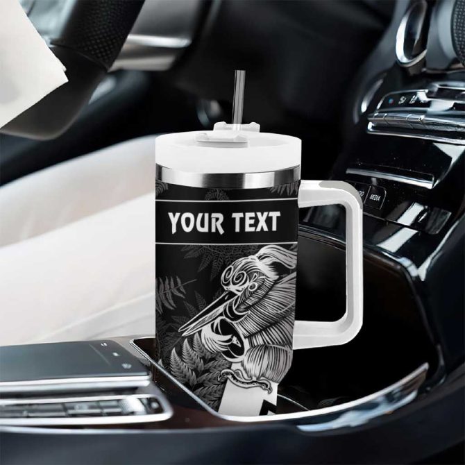 Aotearoa Silver Fern Rugby 2024 Go Kiwi Custom Stanley Quencher 40Oz Stainless Steel Tumbler With Handle - Image 8
