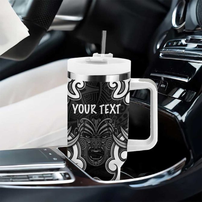 Aotearoa Toitu Te Tiriti O Waitangi Custom Stanley Quencher 40Oz Stainless Steel Tumbler With Handle - Image 8