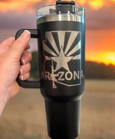 Ar Arizona Custom Stanley Quencher 40Oz Stainless Steel Tumbler