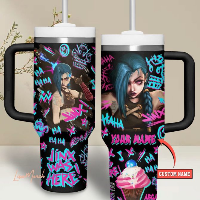 Arcane Tv Series Custom Stanley Quencher 40Oz Stainless Steel Tumbler With Handle - Image 4