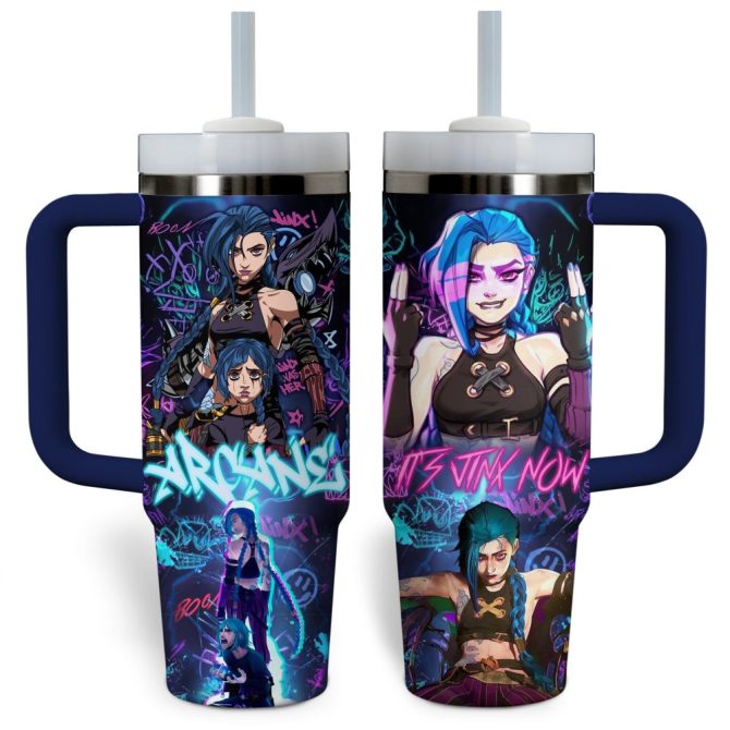Arcane Tv Series Custom Stanley Quencher 40Oz Stainless Steel Tumbler With Handle