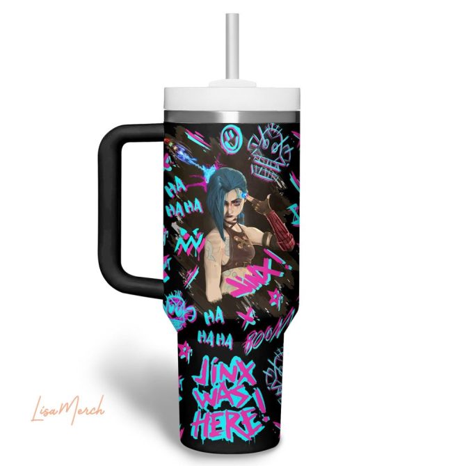 Arcane Tv Series Custom Stanley Quencher 40Oz Stainless Steel Tumbler With Handle - Image 2
