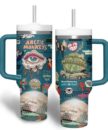 Arctic Monkeys Music Custom Stanley Quencher 40Oz Stainless Steel Tumbler