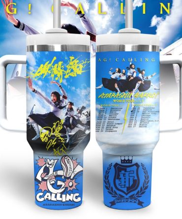 Atarashii Gakko! Music Custom Stanley Quencher 40Oz Stainless Steel Tumbler With Handle