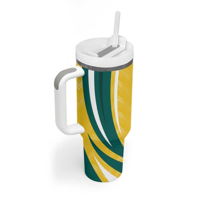 Australia 2024 Olympics Rise Of The Roos Custom Stanley Quencher 40Oz Stainless Steel Tumbler With Handle - Image 3
