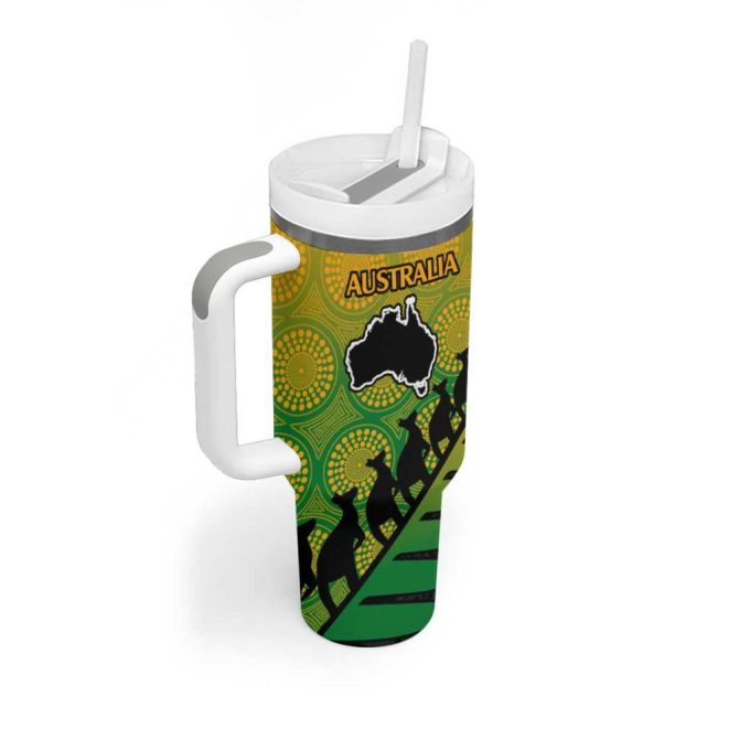 Australia New Zealand Rugby Custom Stanley Quencher 40Oz Stainless Steel Tumbler - Image 2