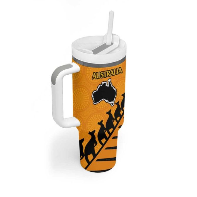 Australia New Zealand Rugby Custom Stanley Quencher 40Oz Stainless Steel Tumbler - Image 2