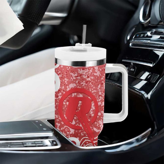 Australian Renegades Cricket Minimalism Aboriginal Custom Stanley Quencher 40Oz Stainless Steel Tumbler With Handle - Image 8