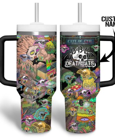 Avenged Sevenfold Music Custom Stanley Quencher 40Oz Stainless Steel Tumbler