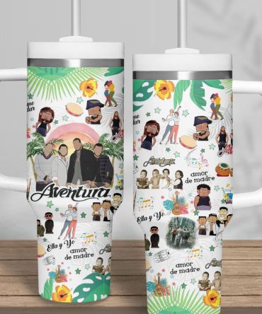 Aventura Music Custom Stanley Quencher 40Oz Stainless Steel Tumbler