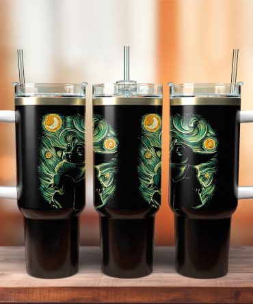 Baby Yoda Star Wars Movies Custom Stanley Quencher 40Oz Stainless Steel Tumbler With Handle