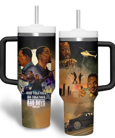 Bad Boys Movies Custom Stanley Quencher 40Oz Stainless Steel Tumbler