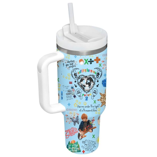 Bad Habits Music Custom Stanley Quencher 40Oz Stainless Steel Tumbler - Image 7