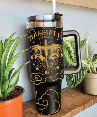 Basgiath War College Fourth Wing Custom Stanley Quencher 40Oz Stainless Steel Tumbler With Handle