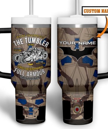 Batman Movies Custom Stanley Quencher 40Oz Stainless Steel Tumbler