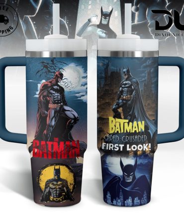 Batman Movies Custom Stanley Quencher 40Oz Stainless Steel Tumbler With Handle