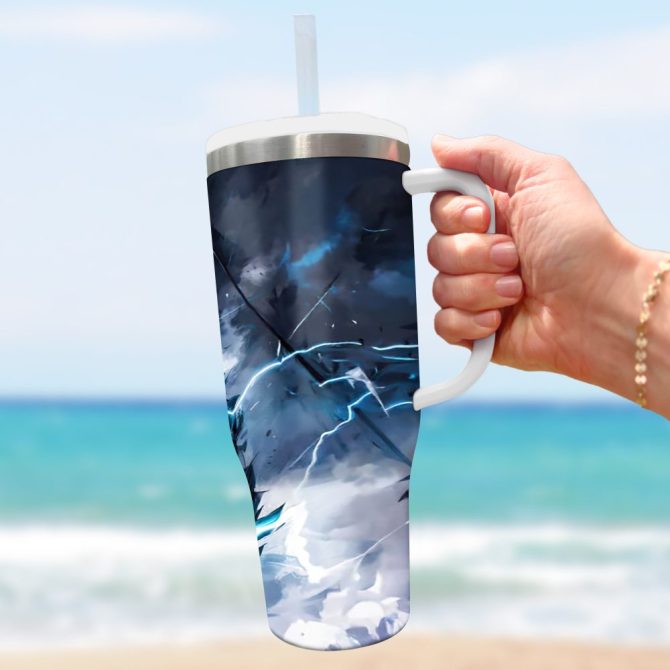 Batman Movies Custom Stanley Quencher 40Oz Stainless Steel Tumbler - Image 2
