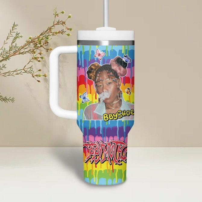 Bbymutha Music Custom Stanley Quencher 40Oz Stainless Steel Tumbler - Image 2