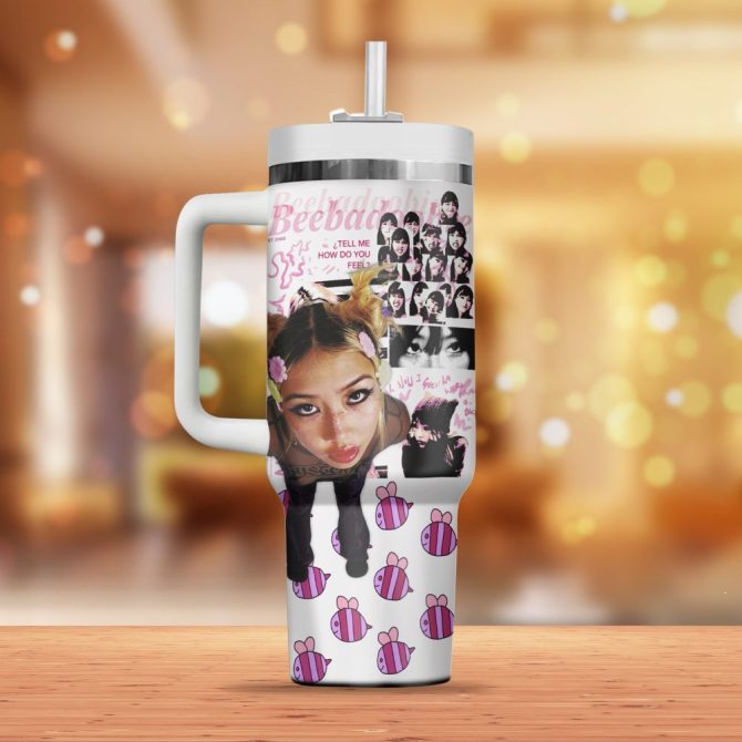 Beabadoobee Music Custom Stanley Quencher 40Oz Stainless Steel Tumbler - Image 2