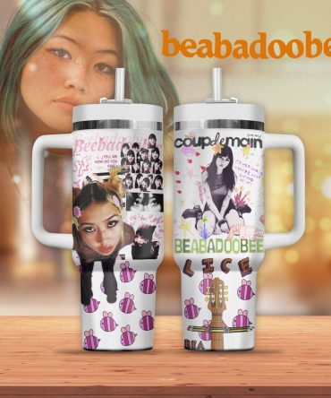 Beabadoobee Music Custom Stanley Quencher 40Oz Stainless Steel Tumbler