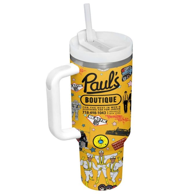 Beastie Boys Music Custom Stanley Quencher 40Oz Stainless Steel Tumbler - Image 3