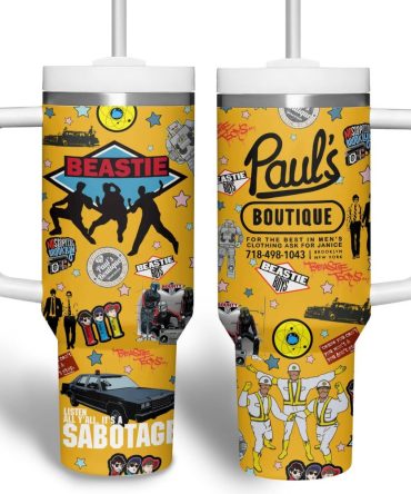 Beastie Boys Music Custom Stanley Quencher 40Oz Stainless Steel Tumbler