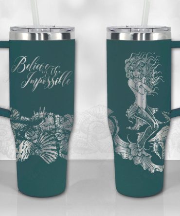 Beautiful Mermaid Custom Stanley Quencher 40Oz Stainless Steel Tumbler