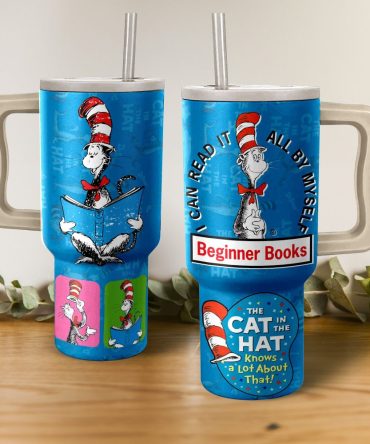 Beginner Books Tumbler 40Oz Custom Stanley Quencher 40Oz Stainless Steel