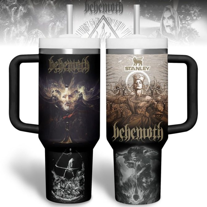 Behemoth Characters Custom Stanley Quencher 40Oz Stainless Steel Tumbler With Handle