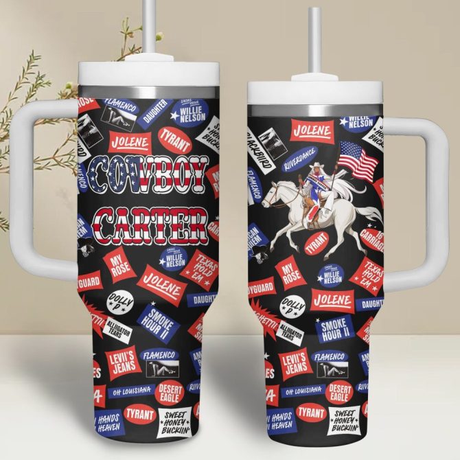 Beyonce Music Custom Stanley Quencher 40Oz Stainless Steel Tumbler With Handle