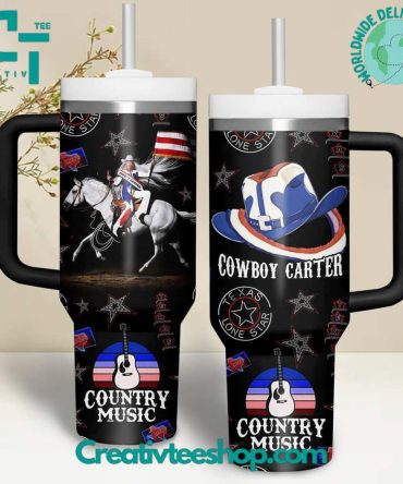 Beyonce Music Custom Stanley Quencher 40Oz Stainless Steel Tumbler With Handle