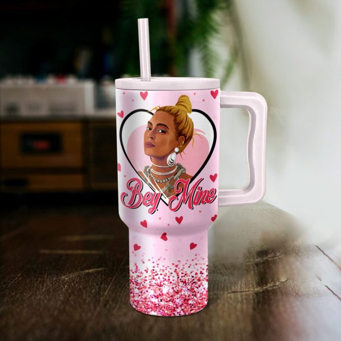 Beyonce Music Custom Stanley Quencher 40Oz Stainless Steel - Image 2