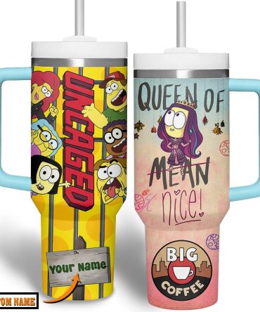 Big Coffee Big City Greens Tv Series Custom Stanley Quencher 40Oz Stainless Steel Tumbler