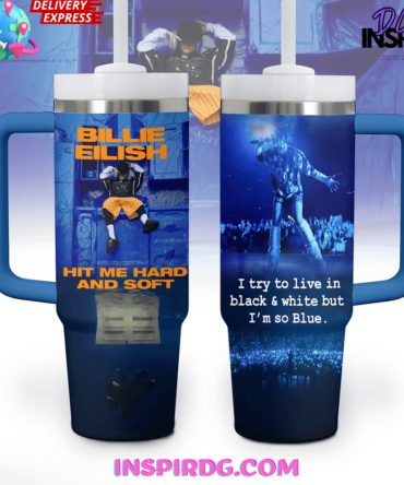 Billie Eilish Music Custom Stanley Quencher 40Oz Stainless Steel Tumbler