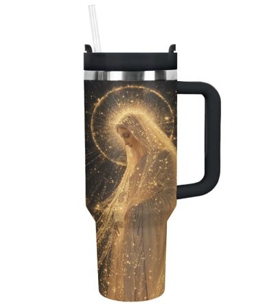 Blessed Motherhood Custom Stanley Quencher 40Oz Stainless Steel Tumbler With Handle