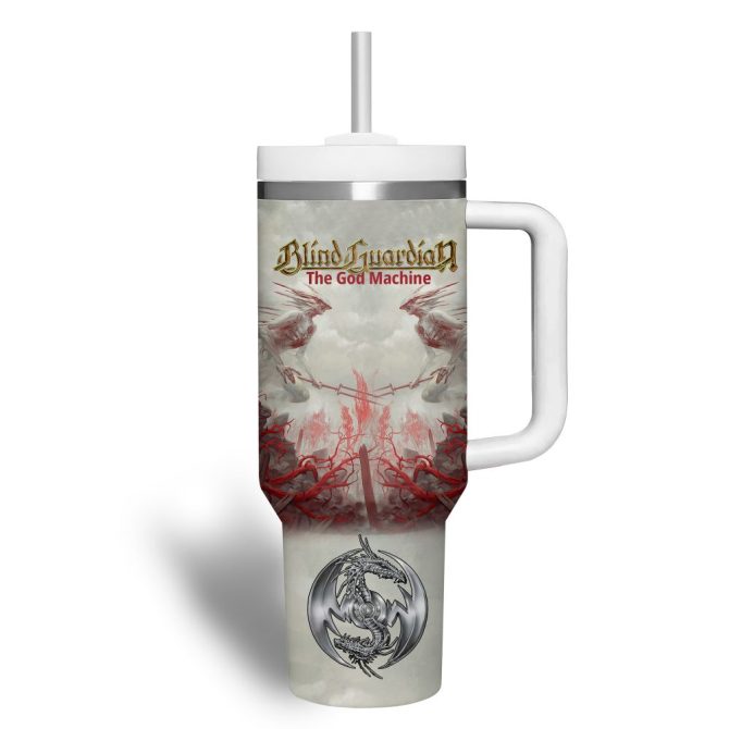 Blind Guardian Music Custom Stanley Quencher 40Oz Stainless Steel Tumbler - Image 3