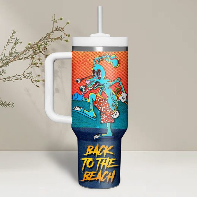 Blink-182 Music Custom Stanley Quencher 40Oz Stainless Steel - Image 2
