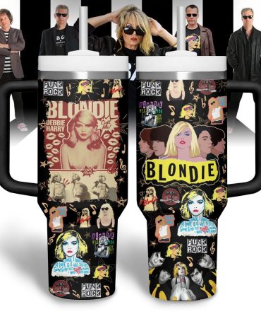 Blondie Music Custom Stanley Quencher 40Oz Stainless Steel Tumbler