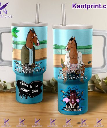 Bojack Horseman Movies Custom Stanley Quencher 40Oz Stainless Steel Tumbler With Handle