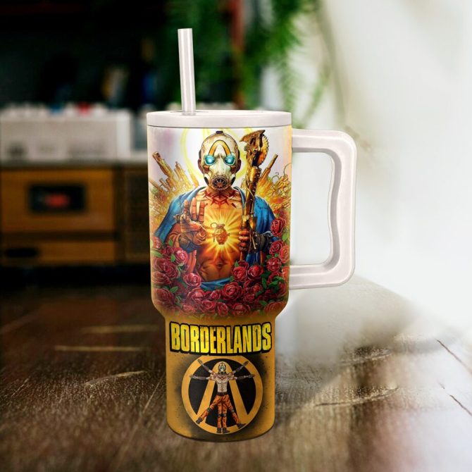 Borderlands Games Custom Stanley Quencher 40Oz Stainless Steel - Image 2