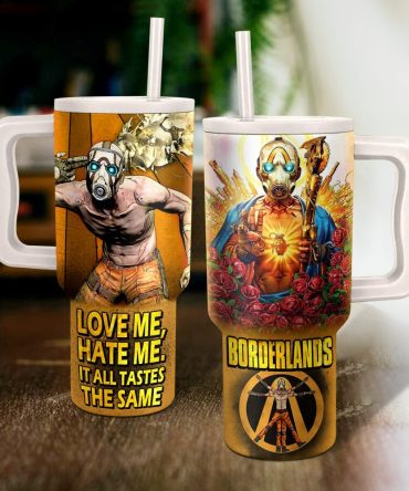 Borderlands Games Custom Stanley Quencher 40Oz Stainless Steel