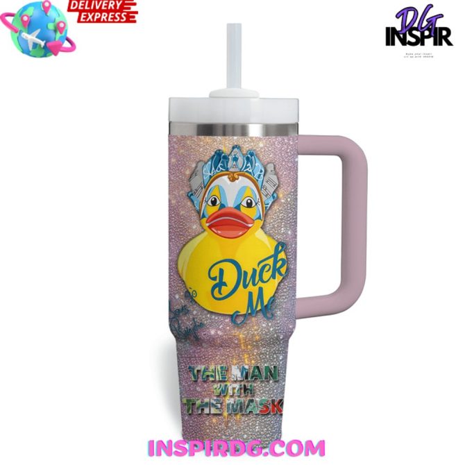 Boris Brejcha Music Custom Stanley Quencher 40Oz Stainless Steel Tumbler - Image 4