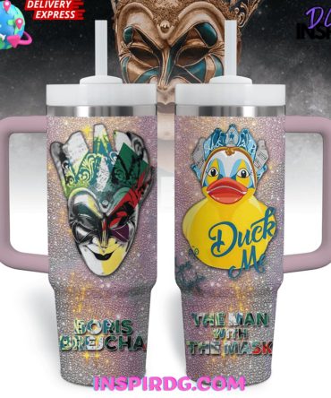 Boris Brejcha Music Custom Stanley Quencher 40Oz Stainless Steel Tumbler